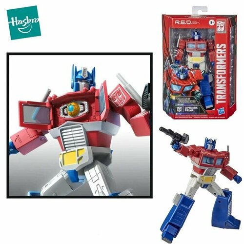 Коллекционный трансформер с аксессуарами HASBRO Оптимус Прайм/Optimus Prime. Серия Generations R.E.D