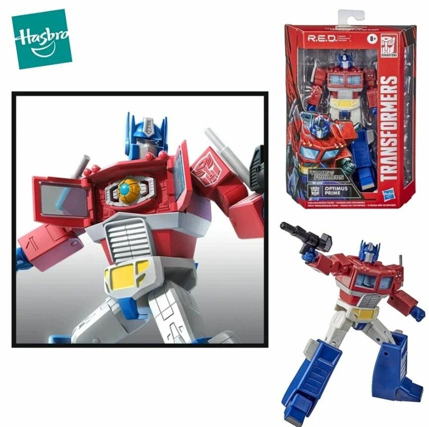 Коллекционный трансформер с аксессуарами HASBRO "Оптимус Прайм"/Optimus Prime. Серия Generations R.E.D