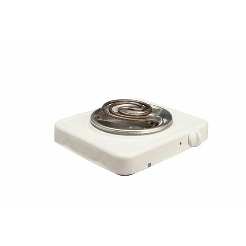 Плитка электрическая 1 конфорка спираль 1000 Вт цвет - коричневая 404600₽