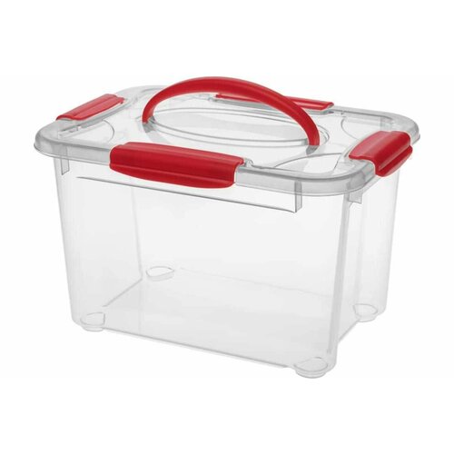 Универсальный контейнер HONEYCOMB с ручкой, 5.5 л, прозрачный M-005.5-00.07