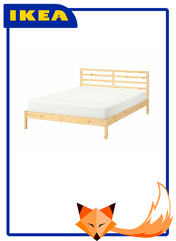 Кровать деревянная IKEA Tarva, сосна, 160*200 см