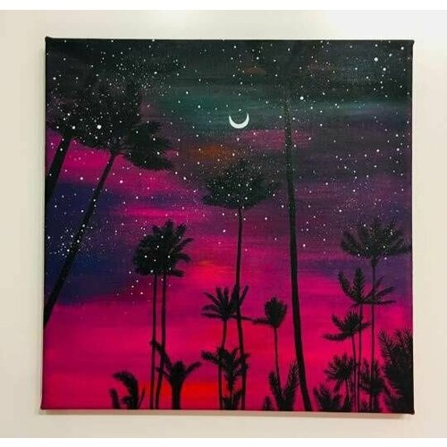 Картина южная ночь