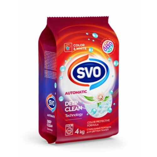 Стиральный порошок COLOR & White SVO DEEP CLEAN 