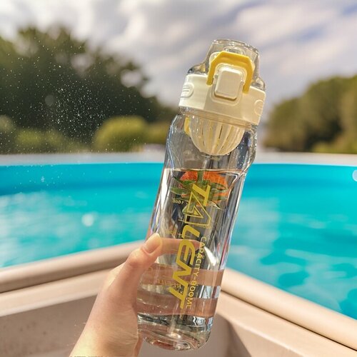 Спортивная бутылка для воды 800 мл MIX с фильтром для фруктов, для фитнеса и путешествий бутылка для воды mercanlar ege с ситечком 800 мл