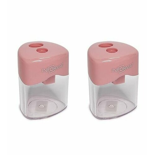 InФормат Точилка Pastel с контейнером 2 отверстия 2 шт 416₽