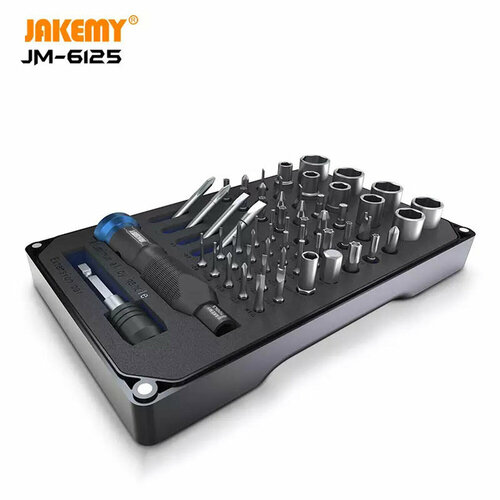 Набор инструментов Jakemy JM-6125 набор отверток jakemy jm 6125 60in1