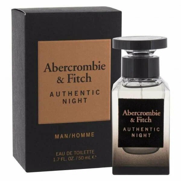 Туалетная вода Abercrombie & Fitch Authentic Night Man 50 ml