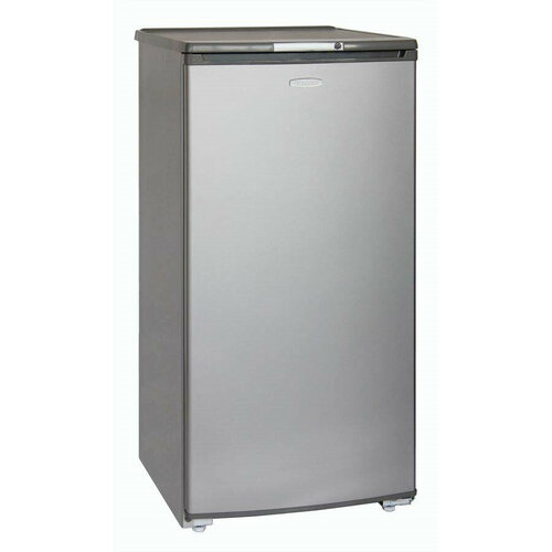 Холодильник Бирюса Б-M10 серебристый, однокамерный, общий объем 235л, с ручной разморозкой холодильной камеры, ручное, расположение морозильной камеры: сверху морозильная камера бирюса б m116