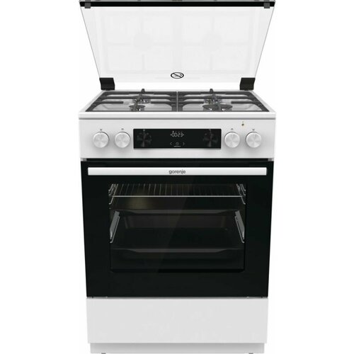 Плита Комбинированная Gorenje GKS6C70WF белый (стеклянная крышка) реш. чугун homemade christmas