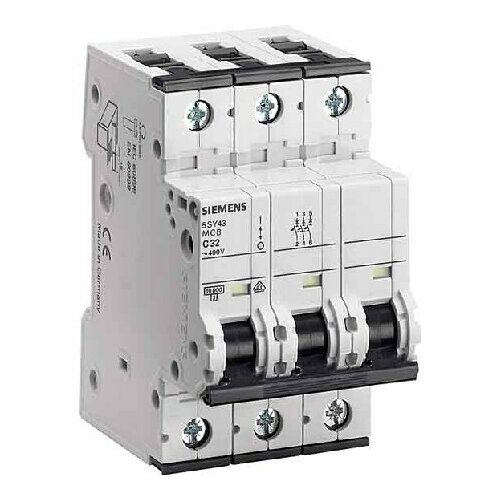 Миниатюрный автоматический выключатель 3-полюсный D32A 5SY4332-8 – Siemens – 4001869202495