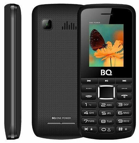 Сотовый телефон BQ 1846 One Power черный/серый