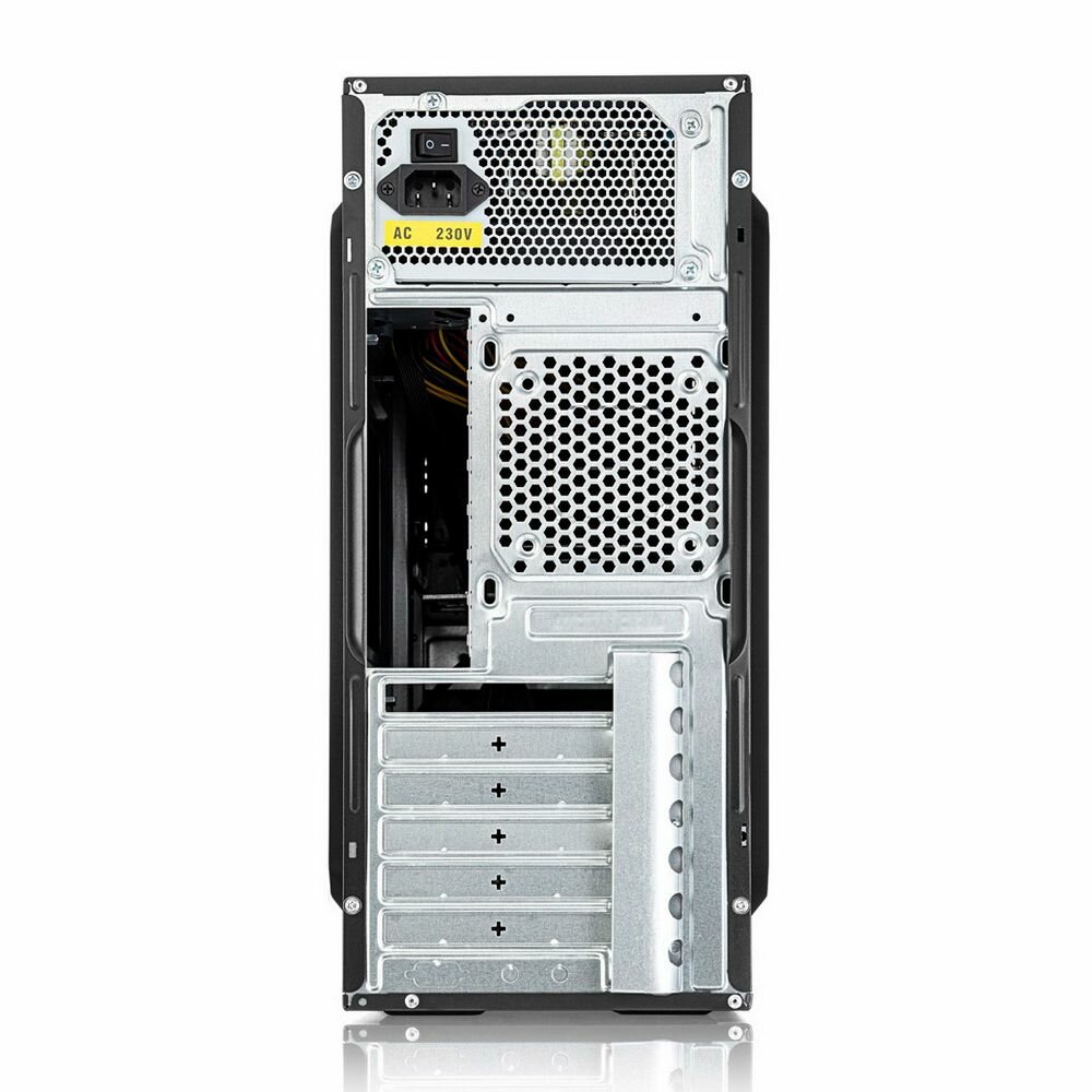 Корпус ATX FOXLINE , Midi-Tower, 450Вт, черный - фото №5