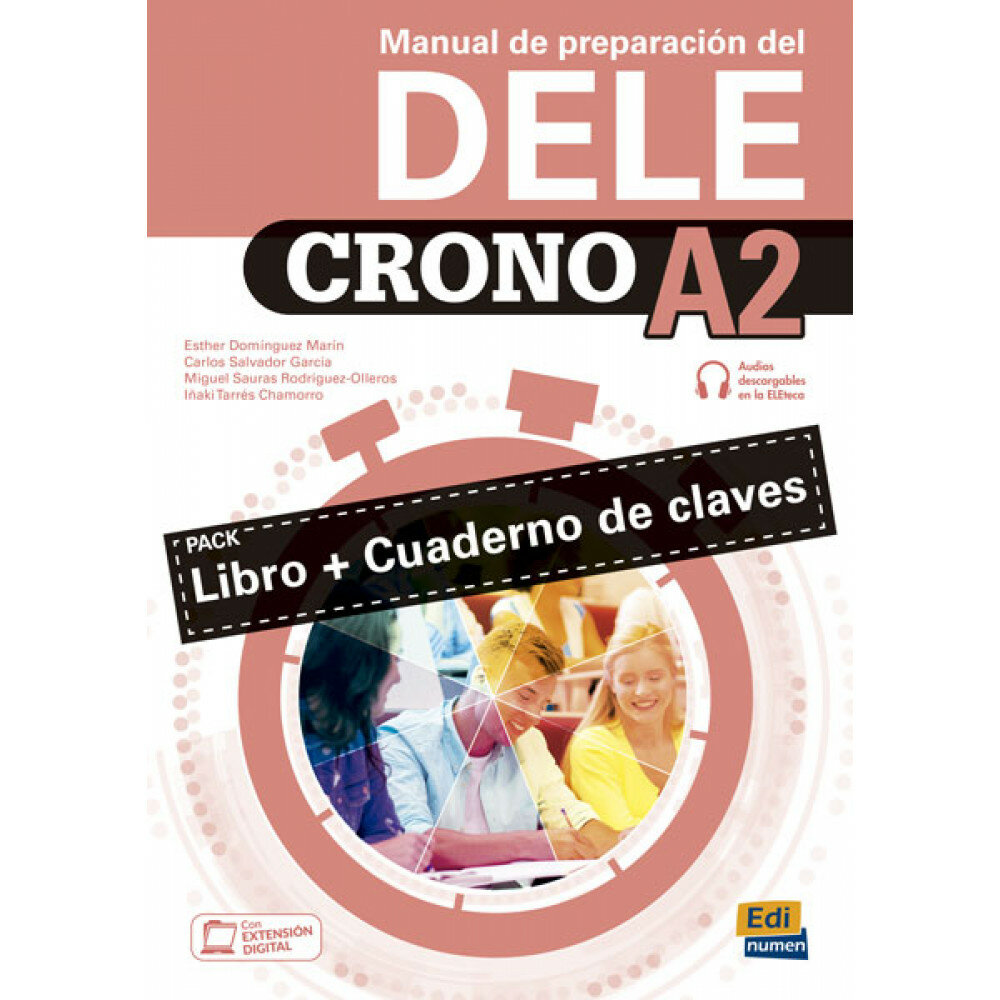 Crono A2. Pack Preparación del DELE. Libro + Cuaderno de claves - фото №1