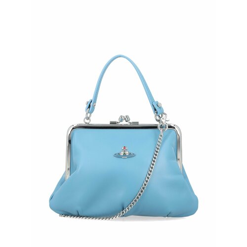 Сумка Vivienne Westwood, синий china style purse 2020 new imitation leather fashion versatile temperament purse purse long style purse for women
