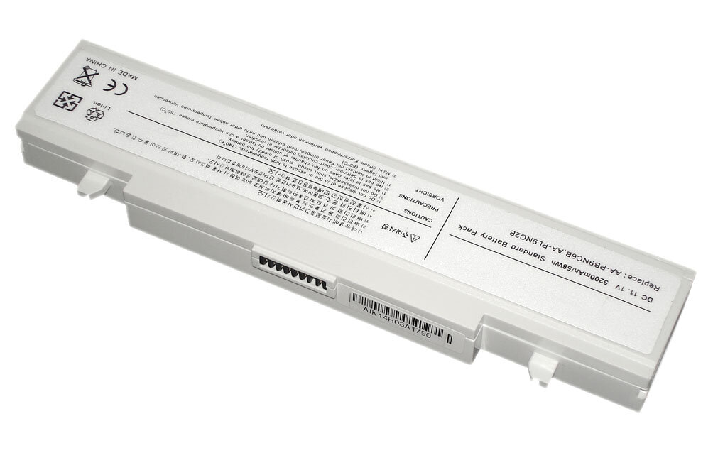 Аккумуляторная батарея для ноутбука Samsung R420 R510 R580 R530 (AA-PL9NC6W) 5200mAh OEM белая