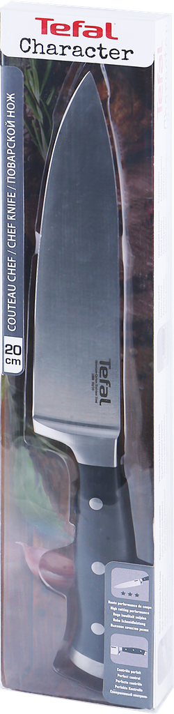 Нож Tefal K1410274 (2100109057) стальной шеф лезв.200мм - фото №19