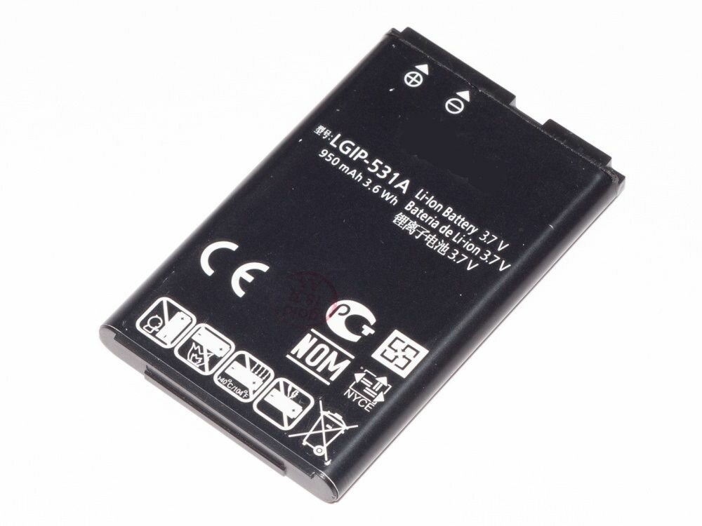 Аккумулятор LGIP531A для LG G360/GM200/GB110/T385/T500