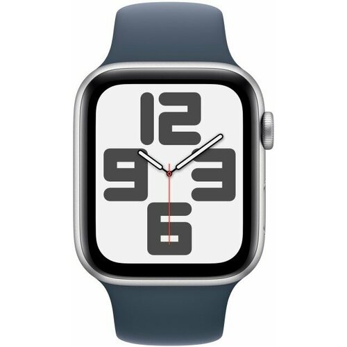 Умные часы Apple Watch SE 2023 44mm Aluminum Case with Sport Band SM Цвет SilverBlue 3378000₽