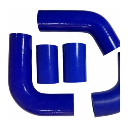 Патрубки радиатора УАZ 452 дв. УМZ-421 100л/с силикон (к-т 5шт)//арт. SM.451-1303000-01//SDV MOTORS