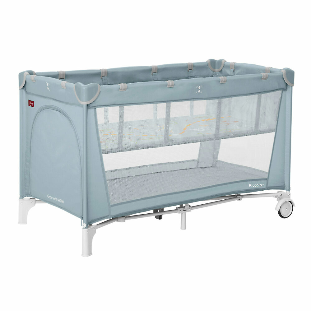 Детский манеж Carrello Piccolo Plus, цвет Ash Grey