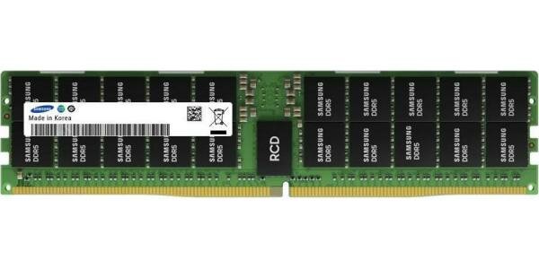 Оперативная память для сервера 64Gb (1x64Gb) PC5-38400 4800MHz DDR5 RDIMM ECC CL40 Samsung M321R8GA0BB0-CQK