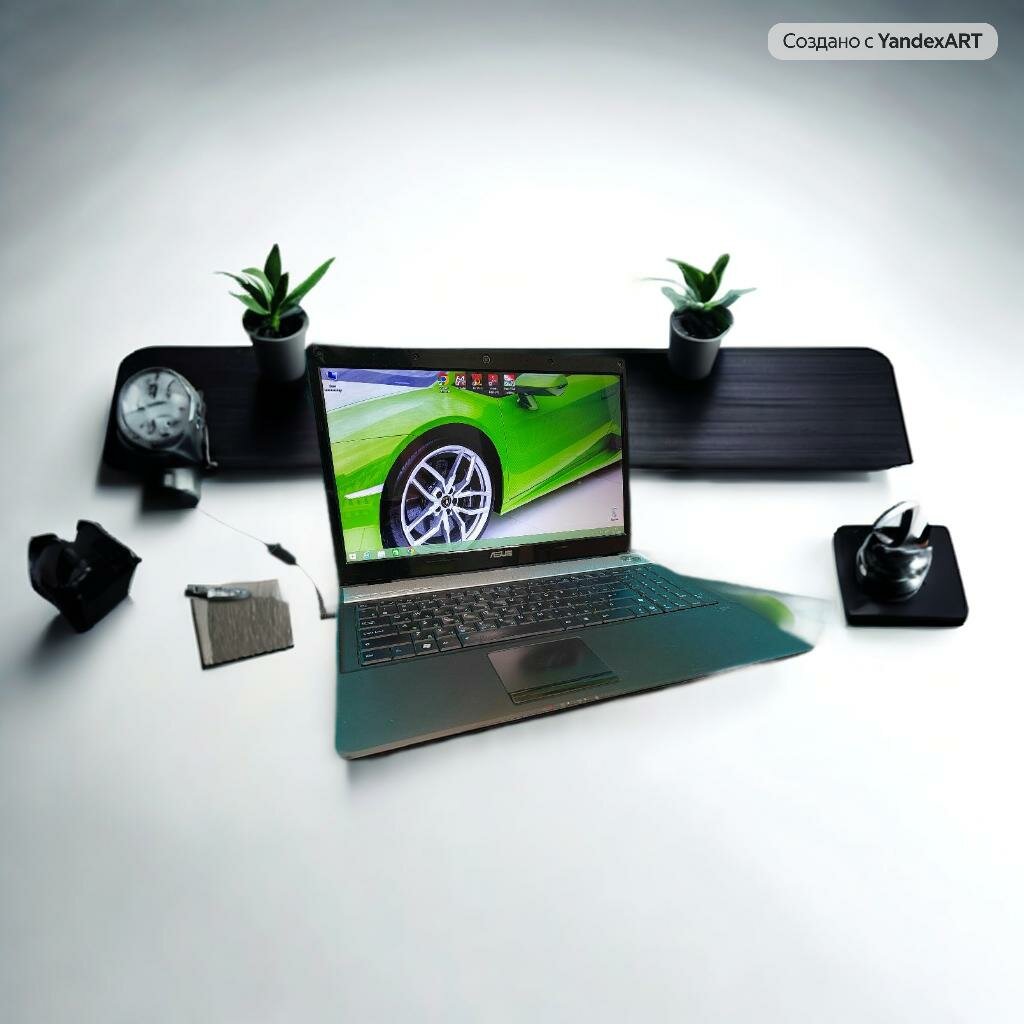 Отличный, шустрый ноутбук Asus N61VG, 16" дюймов