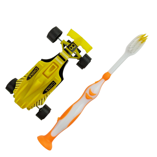 Детская зубная щетка Dorco Гонки, в ассортименте