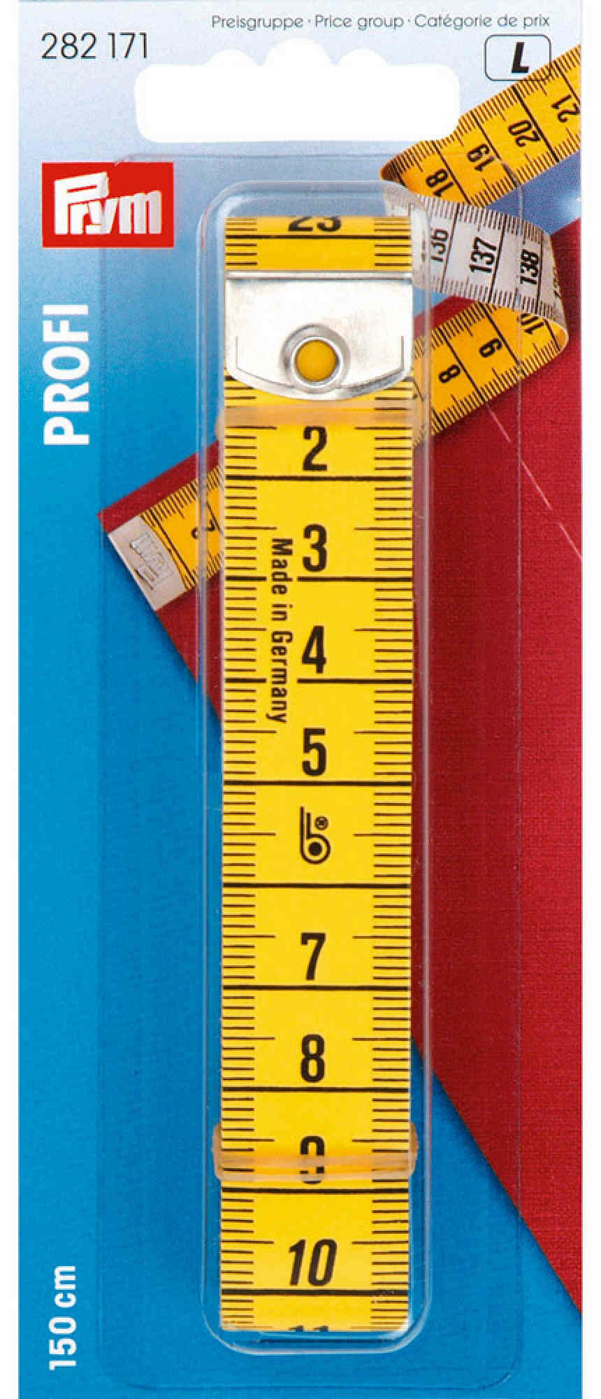 Сантиметровая лента PRYM Profi, см/cm, 150см, 1шт