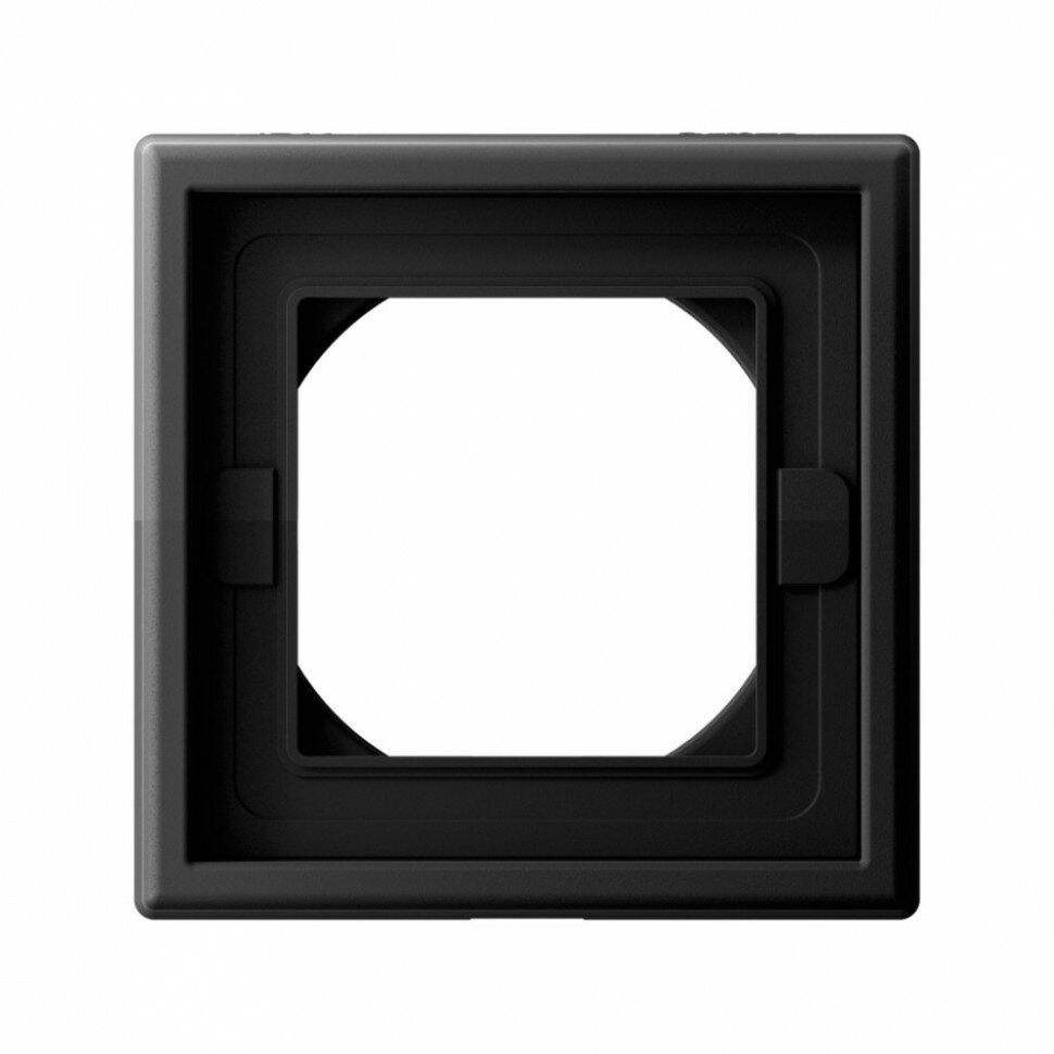 Рамка одноместная Systeme Electric ArtGallery IP44 Карбон влагозащищенная GAL441001