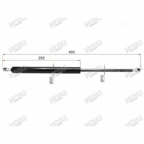 IPSAIP_HSGS0001 Амортизатор капота TOYOTA LAND CRUISER 100 98-07 2088₽