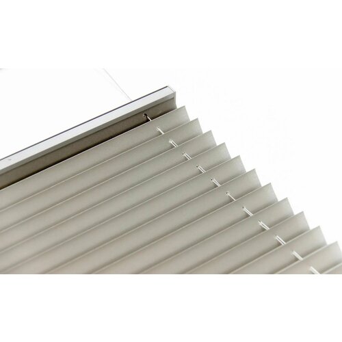 Штора OPS для мансардных окон 78x160 цв Серый Универсальная плиссированная 7100₽