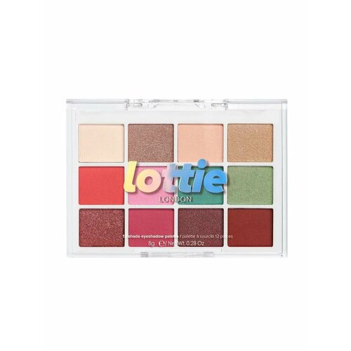 Палетка теней для век 12 оттенков Cherry Pop/