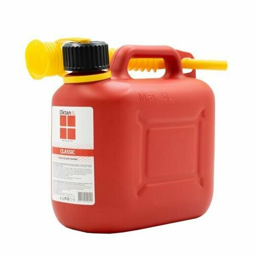Канистра топливная пластиковая 5 л Oktan Классик красная 739₽