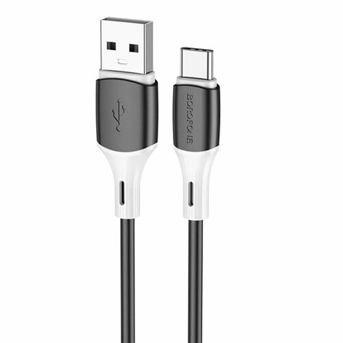 Кабель для зарядки USB Type-C Borofone BX79 силикон черный 800₽