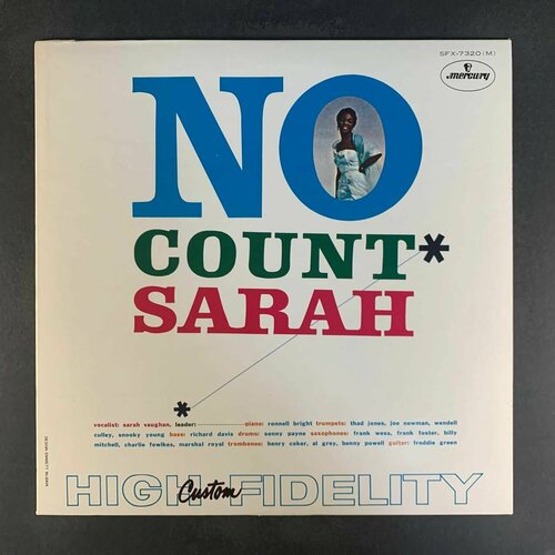 Sarah Vaughan - No Count Sarah (Виниловая пластинка)