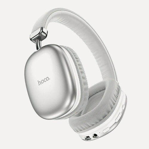 Изображение товара Беспроводные наушники Bluetooth HOCO W35 BT5.3, AUX/microSD/Type-C, накладные, громкость +/- (белые)