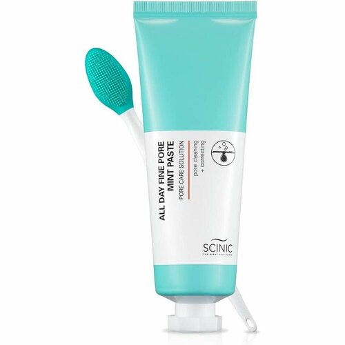 SCINIC Глиняная маска-паста для очищения пор с мятой All Day Fine Pore Mint Paste 3490₽