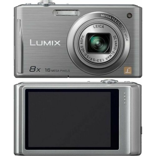 PANASONIC Фотоаппарат Panasonic Lumix DMC-FS37 серебро 2540000₽