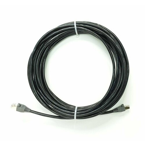 Патч-корд RJ-45, экранированный FTP кат. 5e, 10 метров, уличный