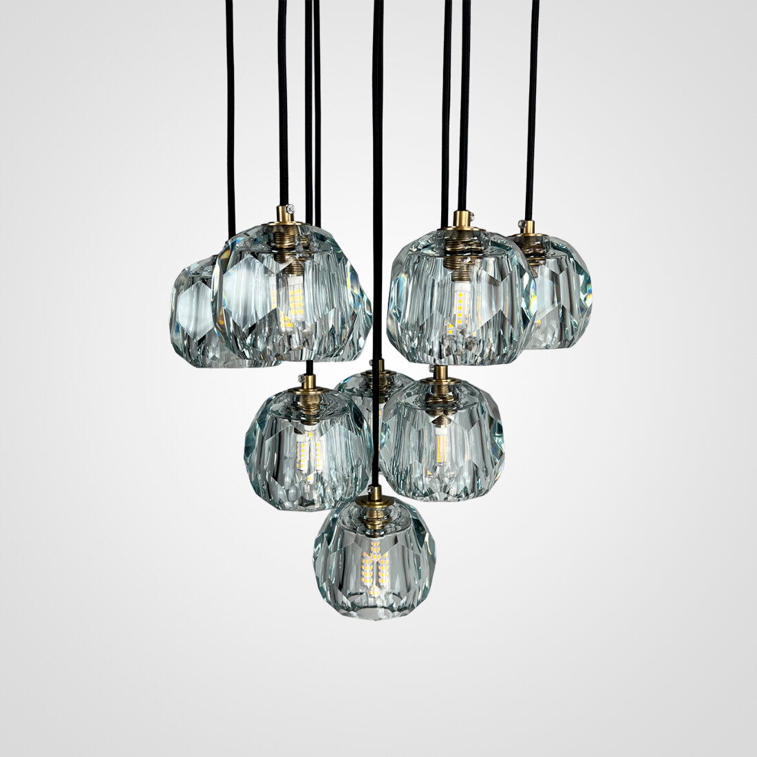 фото Люстра Boule De Cristal Round Cluster Chandelier 10 ImperiumLoft 84597-22