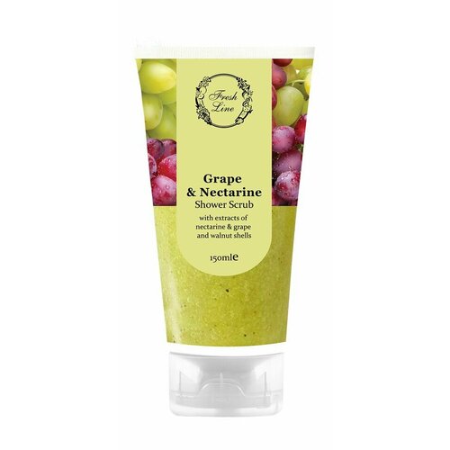 Гель-скраб для душа с экстрактами винограда и нектарина Grape and Nectarine Shower Scrub 150 мл 3091₽