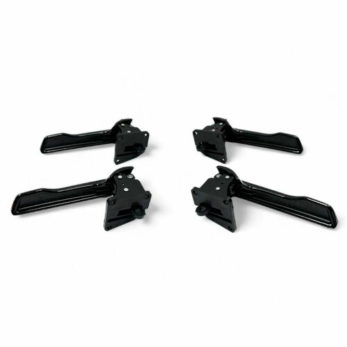 Ручки внутренние (крючки) черный лак на Лада Приора комплект