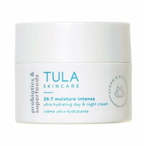 TULA SkinCare travel Ультраувлажняющий крем с пробиотиками и фруктовыми экстрактами 24-7 Moisture Intense Ultra Hydrating Day and Night Cream 15 g