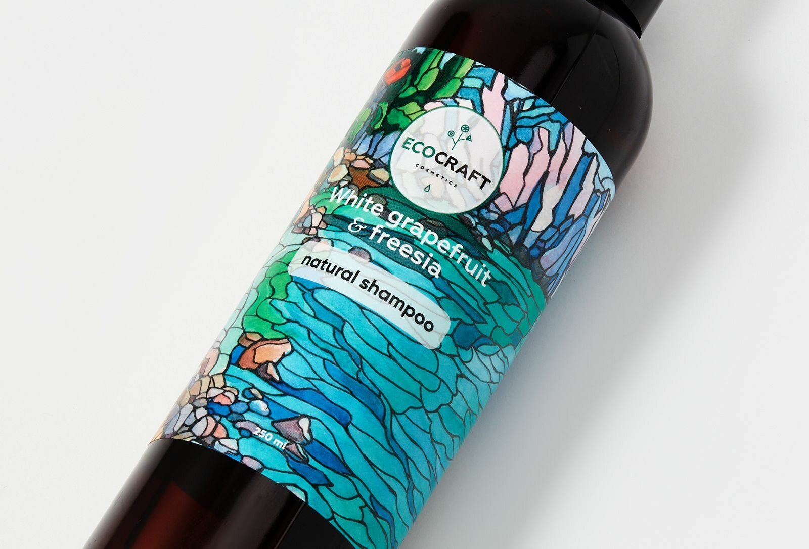 EcoCraft шампунь White grapefruit & freesia, 250 мл — фото 1