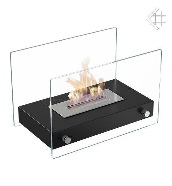 фото Биокамин "Kratki HOTEL MINI", 370x250x234 мм, 6 кг, черный, напольный