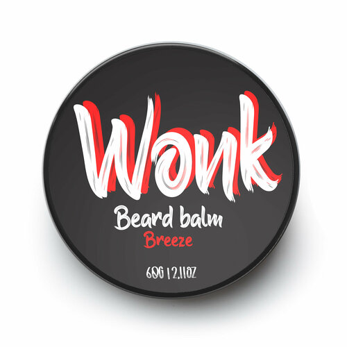 Бальзам для бороды WONK с легким свежим ароматом 60 г 529₽