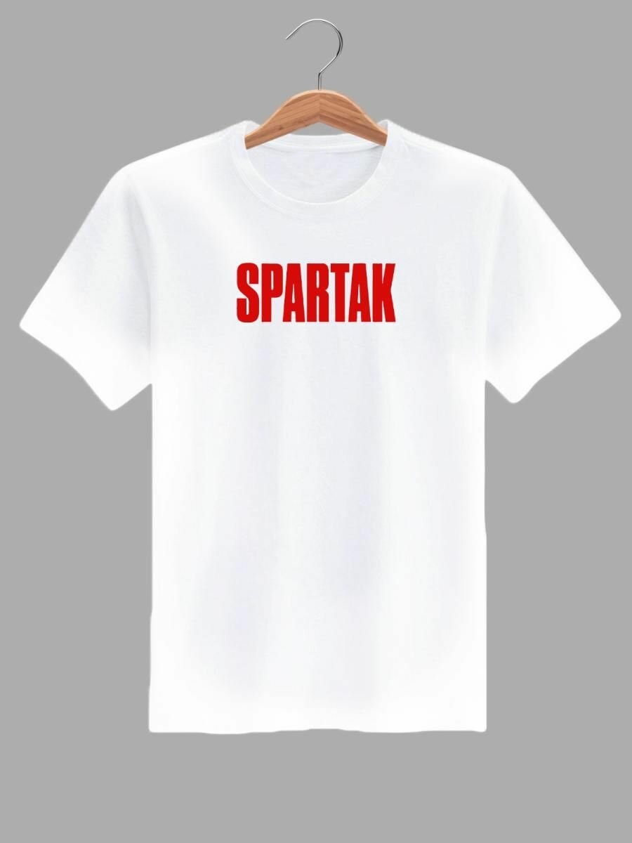 Футболка с принтом spartak