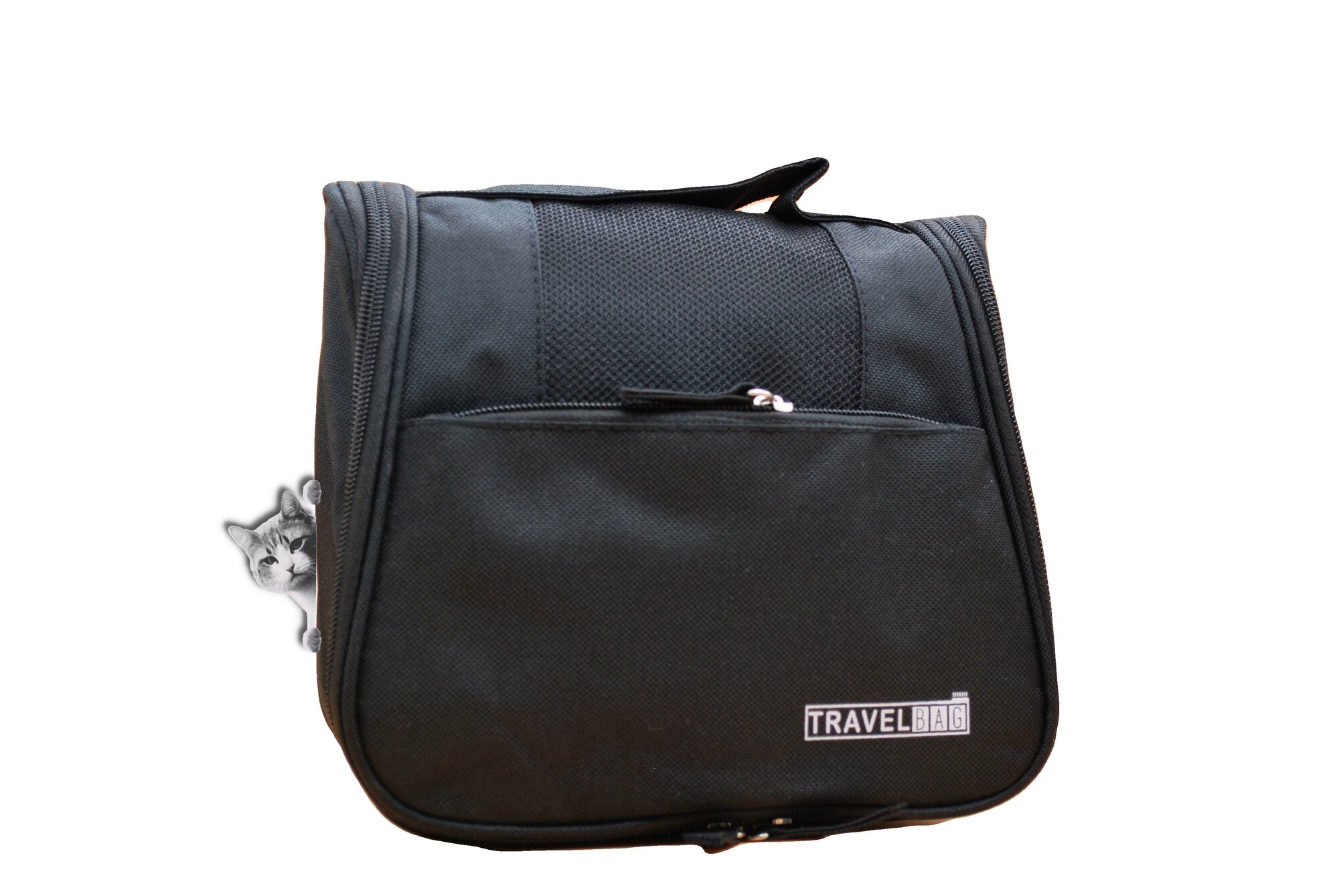 Дорожный органайзер ширина: 12 см., высота: 20 см., длина: 22 см., , черный — фото 1