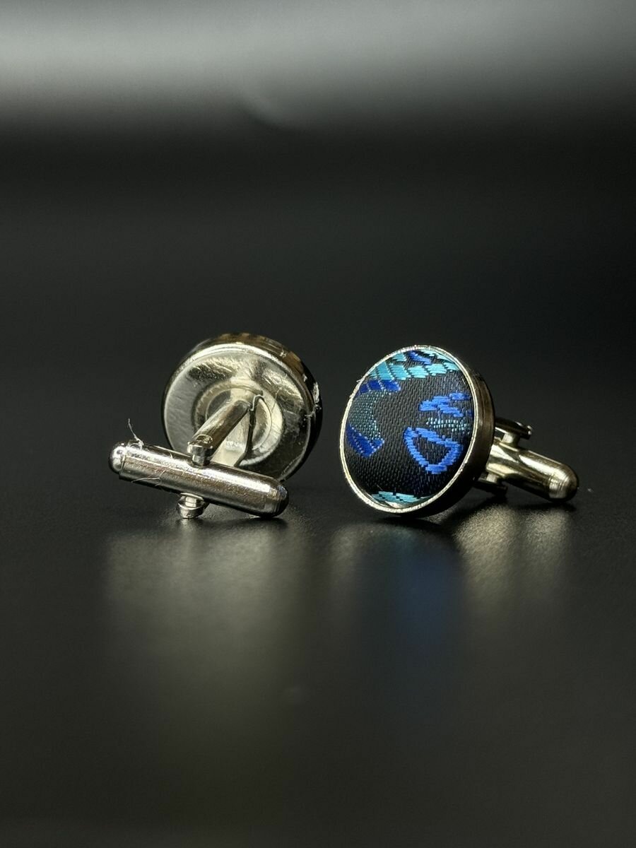 Запонки Tonali Baie, бежевый/синий — фото 1