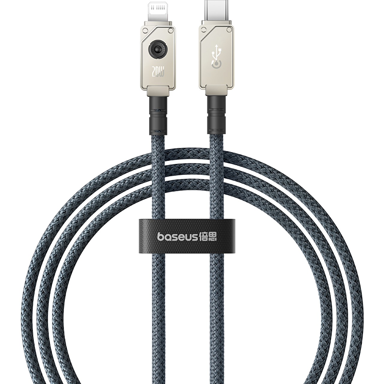 Кабель Baseus P10355803221-00 Unbreakable Series Fast Charging Data Cable Type-C to iP 20W 1m Stellar White